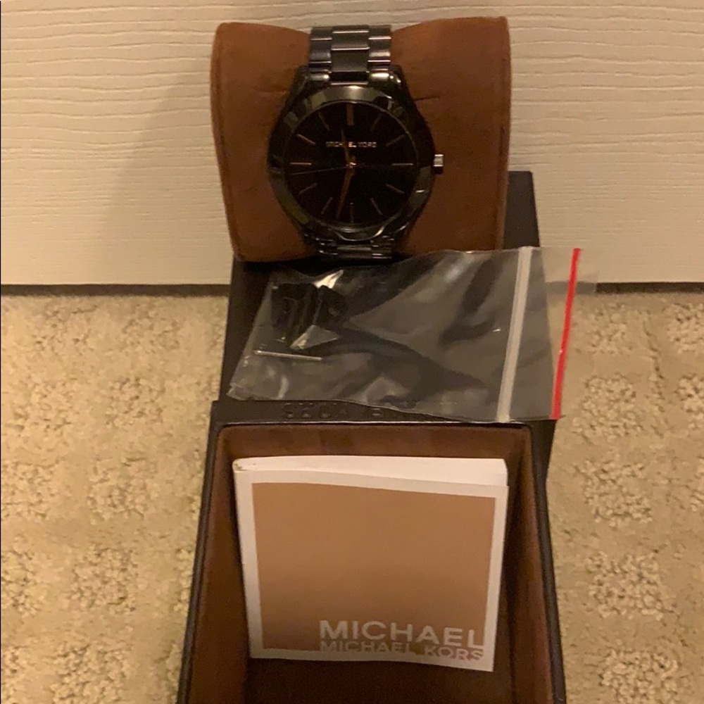 Michael Kors black watch